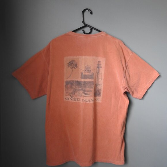Comfort Colors Orange Short Sleeve Graphic Tee - Size XL - Picture 6 of 7